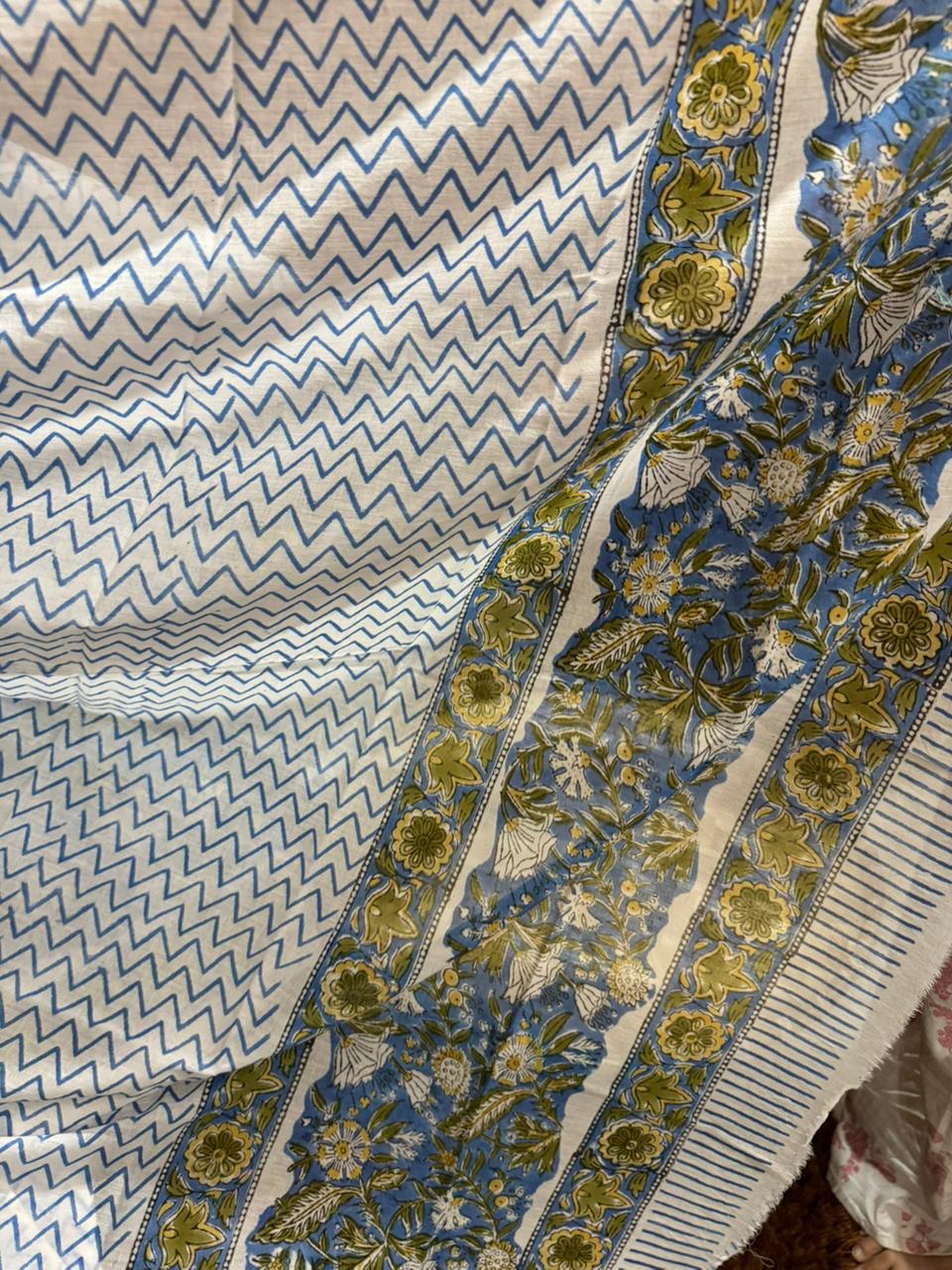 Exclusive Floral Print Cotton Suit With Cotton Dupatta (OCOTCO004)